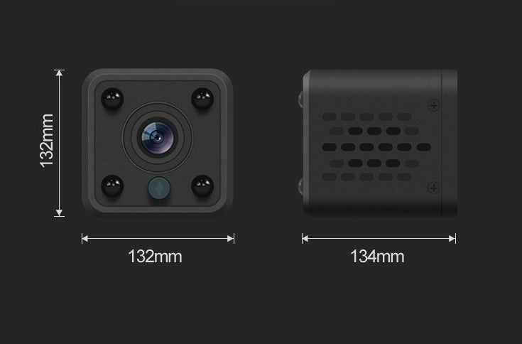 HD Night Vision Camera With Wi-Fi Remote View for Home Safety Global swanky 2