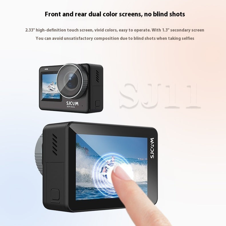 HD Riding Diving and Driving Recorder with Dual-Screen Display Global swanky 1