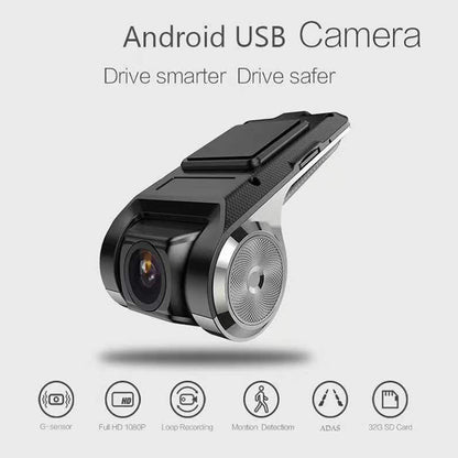 HD USB Car DVR Driving Recorder Camera with Loop Record global swanky 1