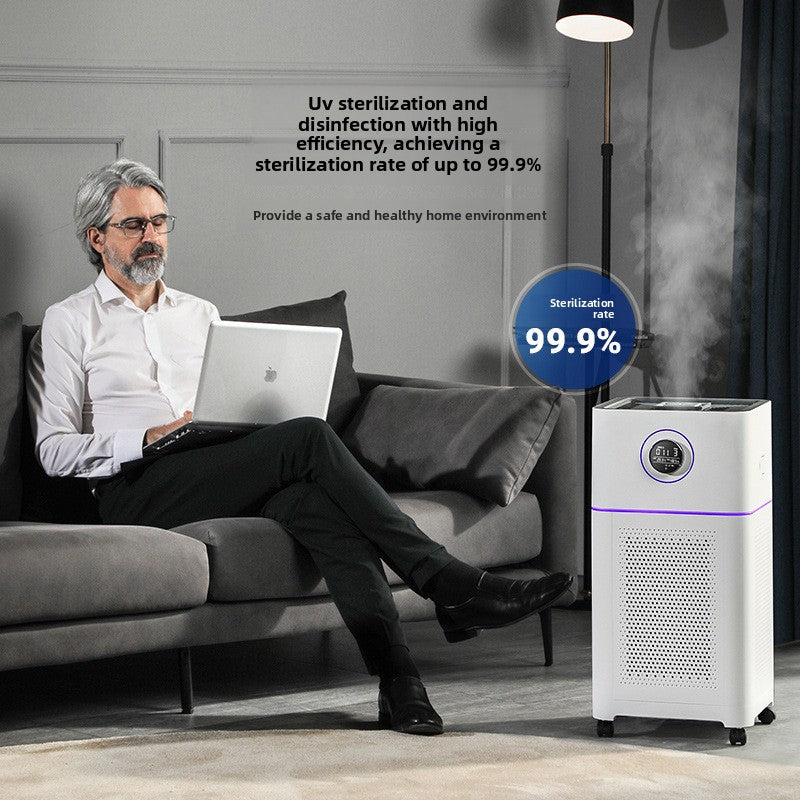 HEPA Home Air Purifier with Negative Ion for Indoor Air Care globalswanky 01