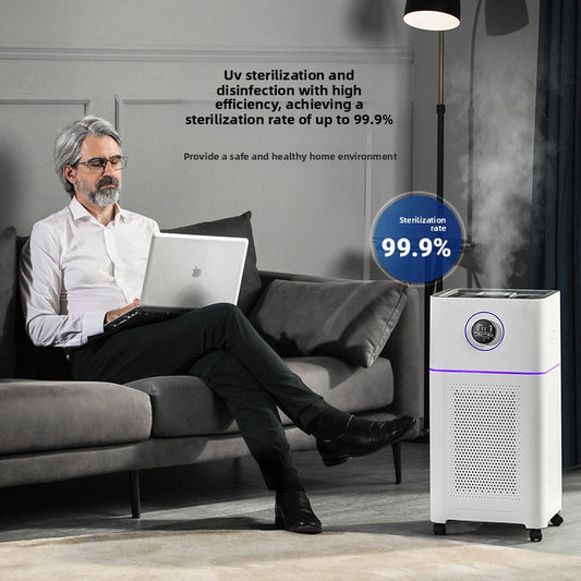 HEPA Home Air Purifier with Negative Ion for Indoor Air Care globalswanky 01