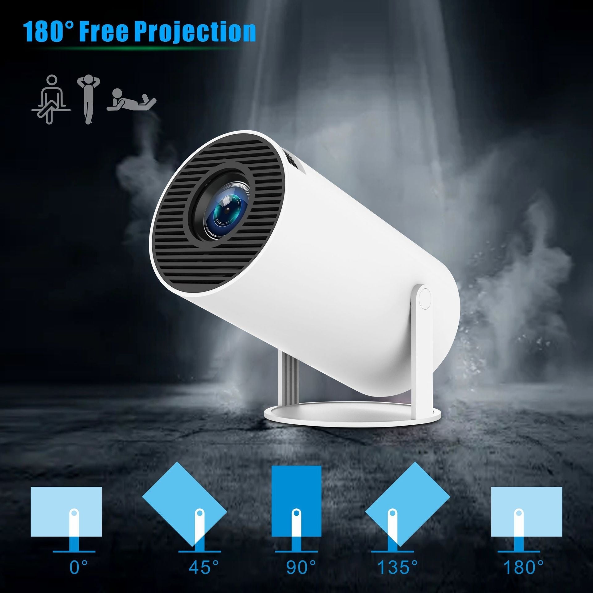 HY300 Pro Projector – Home Theater Entertainment Made Easy GlobalSwanky 3