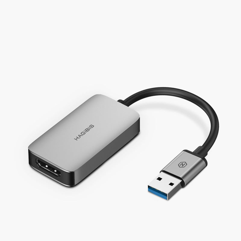 Hagibis 2-in-1 USB to HDMI & VGA Adapter for 4K Display Output Global swanky 2