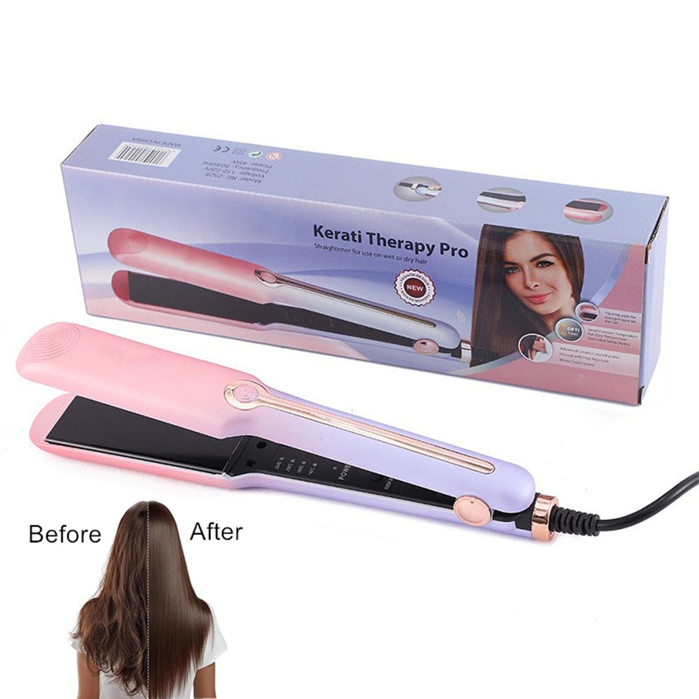 Hair Straightener Curler 3-in-1 – Negative Ceramic Hairstyling Tool globalswanky3