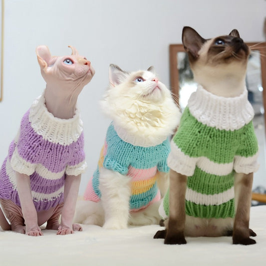 Hairless Cat Warm Sweater – Cozy Pet Cat Clothes Cold Weather
global-swanky 1
