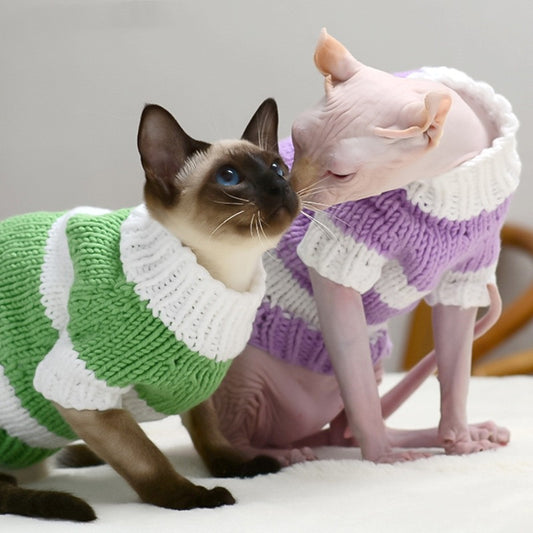 Hairless Cat Warm Sweater – Cozy Pet Cat Clothes Cold Weather
global-swanky 2