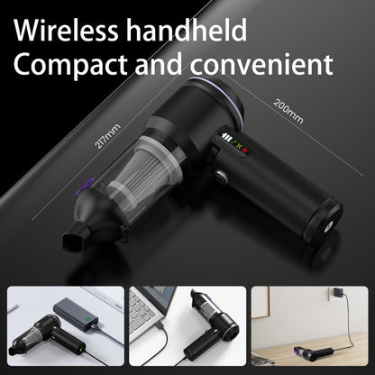 Handheld Car Vacuum Cleaner With Brushless Motor Daily Use globalswanky 02