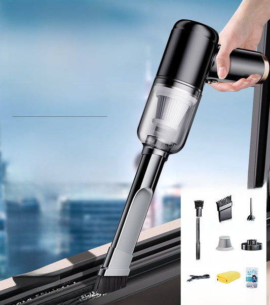 Handheld Cordless Window Vacuum Cleaner with Blowing Power globalswanky 02