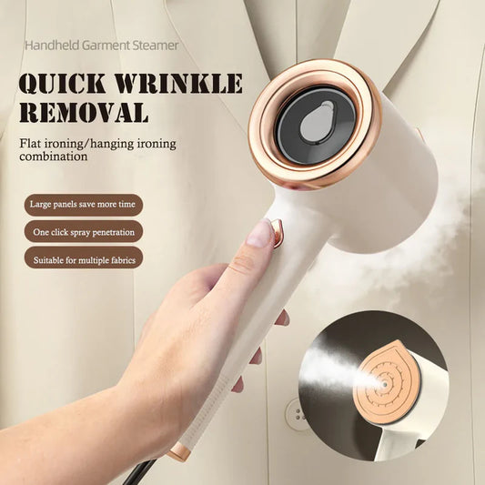  Handheld Garment Steamer Compact Portable Steamer for Clothes global-swanky 1