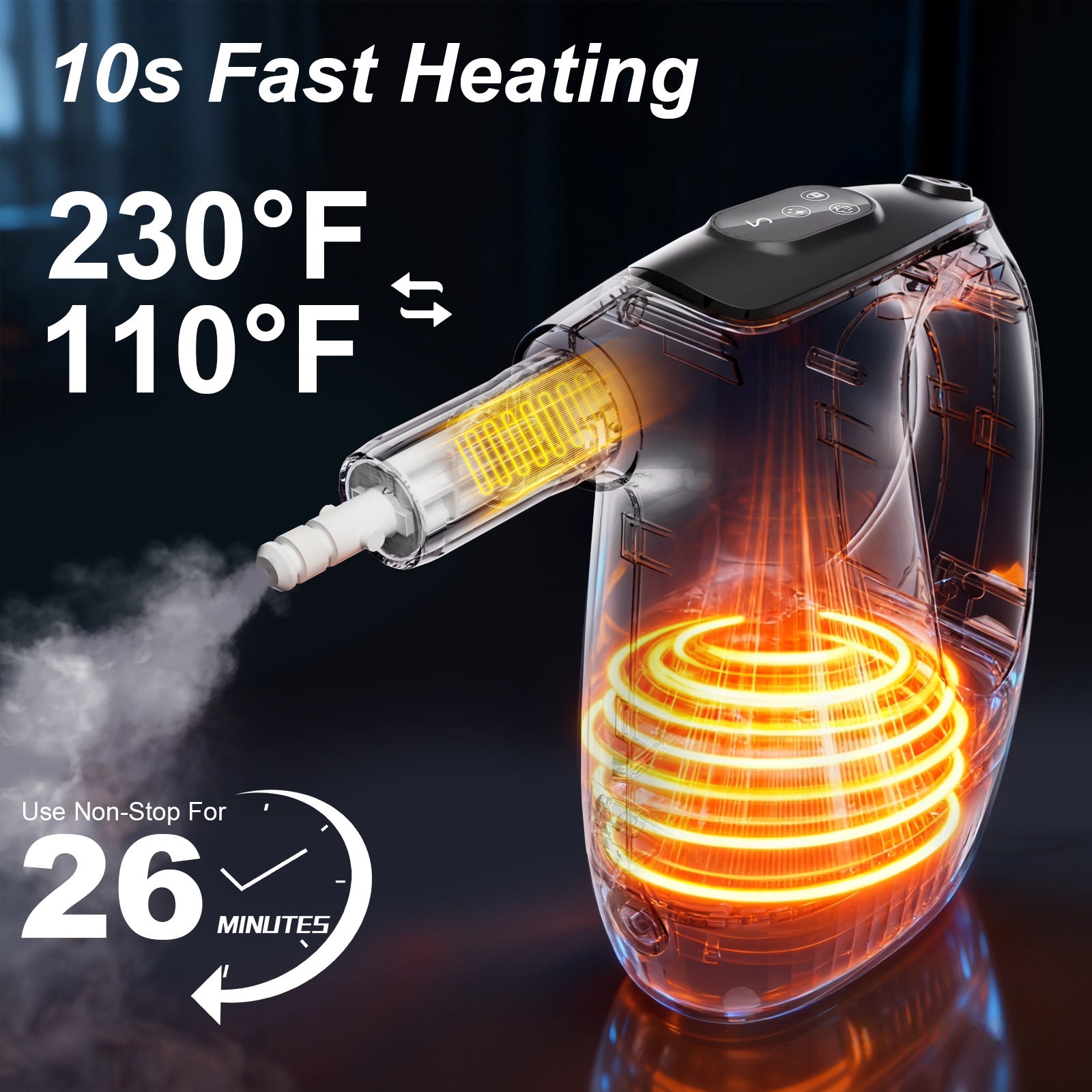 Handheld Steam Mop Multi-Functional High Temperature Cleaner global Swanky 2