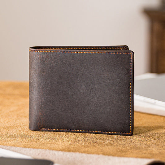 Handmade Wallet Made From Premium Full-grain Cowhide for Men
Global swanky 1