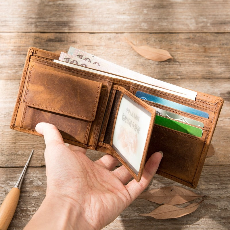 Handmade Wallet Made From Premium Full-grain Cowhide for Men
Global swanky 2
