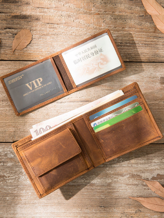 Handmade Wallet Made From Premium Full-grain Cowhide for Men
Global swanky 3