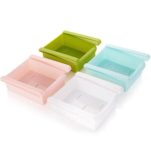 Hanging Plastic Refrigerator Storage Rack Kitchen Organizer globalswanky 03