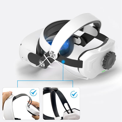 Headwear VR – Mobile Power Adjustable Non-Pressure Face Device global swanky 3