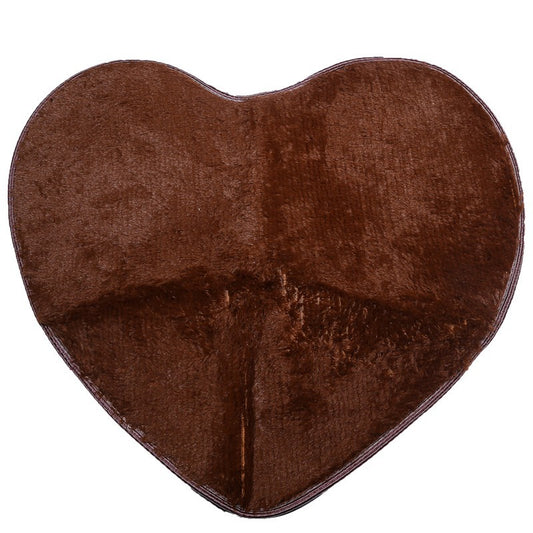 Heart-Shaped Silk Wool Floor Mat Cute Lint-Free Bedroom
global-swanky 2
