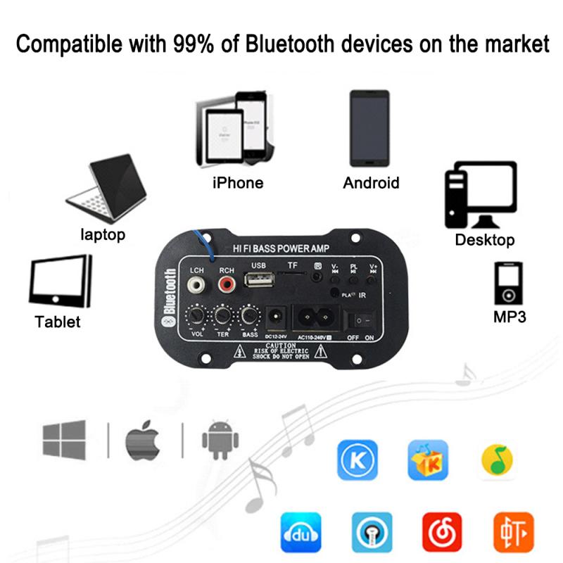 High-Power Bluetooth Subwoofer Amplifier Board for DIY Audio
Global swanky 3