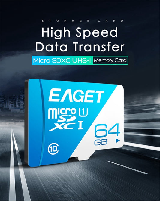 High-Speed EAGET T1 Micro SD Card 64GB 128GB for Smartphones
Global swanky 1