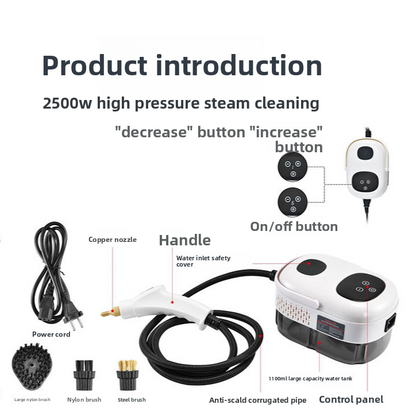 High-Temperature Touch Screen Steam Cleaner for Home Care globalswanky 02