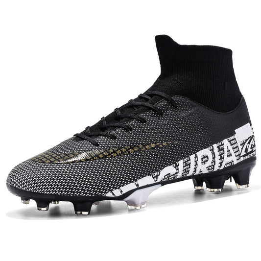 High-Top Football Shoes for Men & Women – AG/TF Multi-Stud Training Cleats Global swanky 3