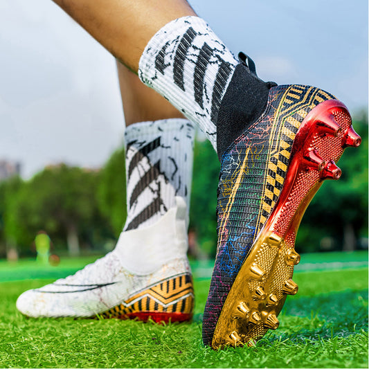 High-Top Soccer Shoes – Gold-Plated Bottom, Perfect Students
global-swanky 1