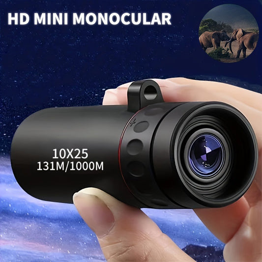 High Power Monocular Telescope with Phone Adapter for Travel Global Swanky 01