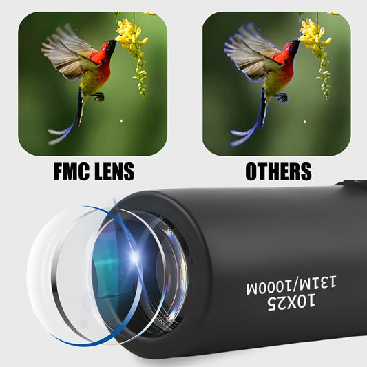High Power Monocular Telescope with Phone Adapter for Travel Global Swanky 03