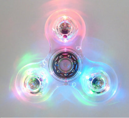 High Speed Fingertip Spinner Luminous Toy With Light Fun globalswanky 01