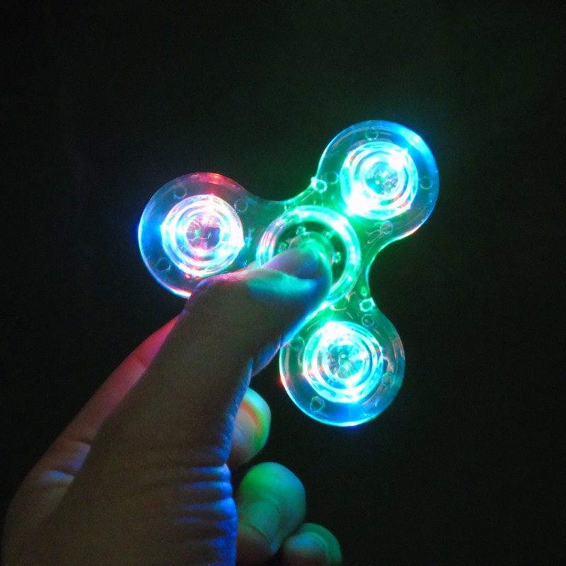 High Speed Fingertip Spinner Luminous Toy With Light Fun globalswanky 03