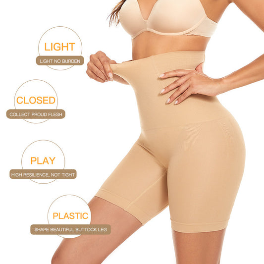 High Waisted Stretch Tummy Restricting Pants for Daily Wear globalswanky 02