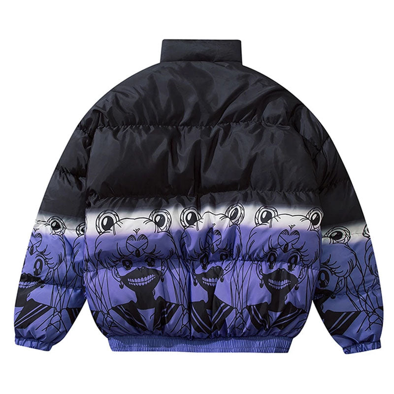  Hip Hop Oversized Padded Parka Men’s Harajuku Gradient Cartoon
global-swanky 2