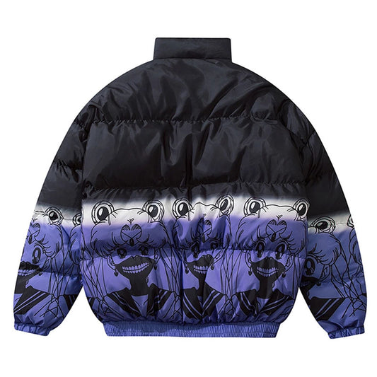  Hip Hop Oversized Padded Parka Men’s Harajuku Gradient Cartoon
global-swanky 2