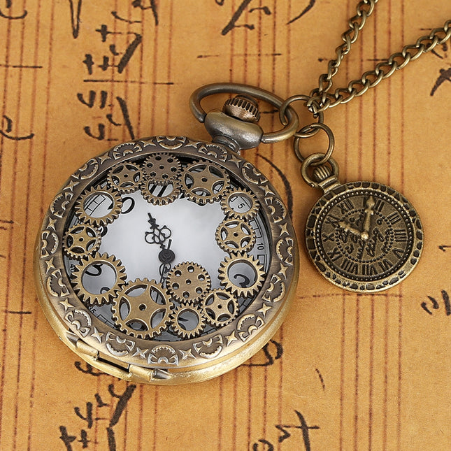 Hollow Gear Creative Pocket Watch – Stylish Steampunk Design
global-swanky 2