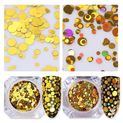 Holographic Chunky Glitter Make Your Nails Shine Brightly globalswanky03