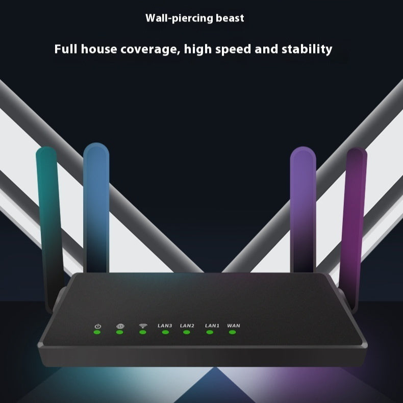 Home 300Mbps Wireless Router with Strong Through-Wall Signals Global swanky 1