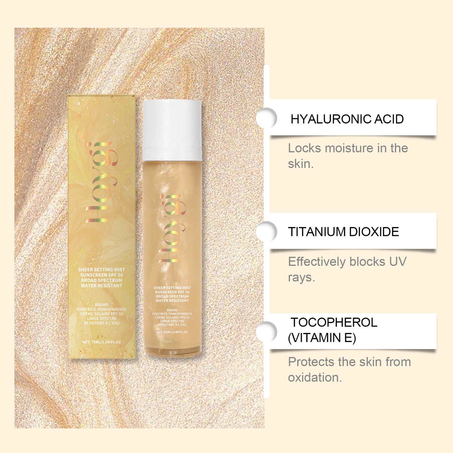 Hoygi Makeup Setting Moisturizing Spray for Daily Face Care globalswanky  02