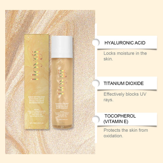 Hoygi Makeup Setting Moisturizing Spray for Daily Face Care globalswanky  02
