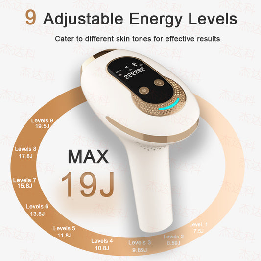 IPL Laser Hair Removal Device with Cooling for Smooth Skin Global Swanky 1