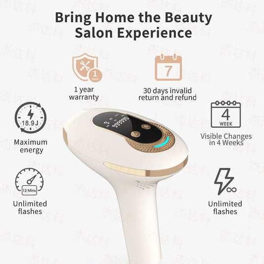 IPL Laser Hair Removal Device with Cooling for Smooth Skin Global Swanky 3