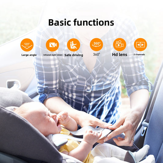 In-Car 6.8-Inch Baby Rear-Seat Monitor with Clear HD Display globalswanky 03