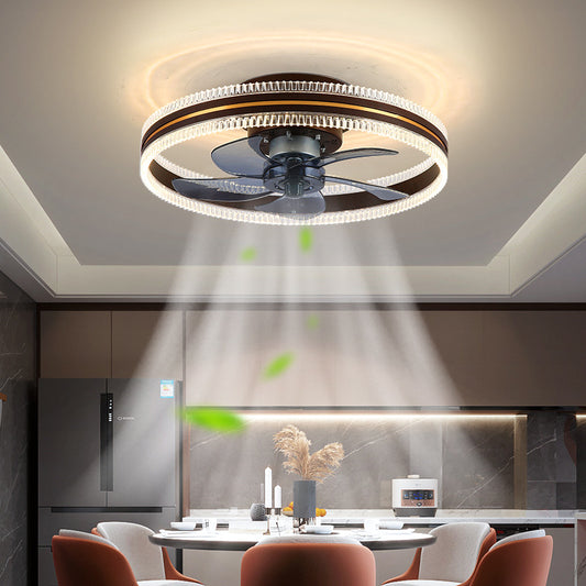 Invisible Ceiling Fan Light Integrated with Home Ceiling Fan gloalswanky 01
