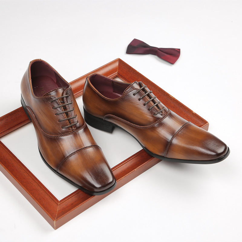 Japanese Business Leather Formal Shoes for Smart Workwear Global swanky 2