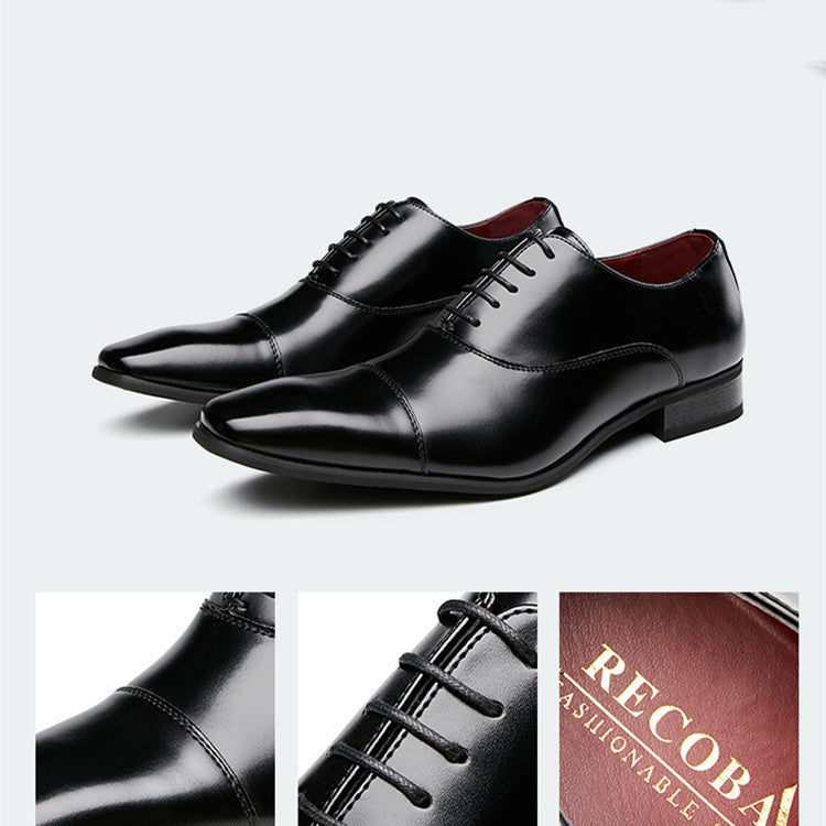 Japanese Business Leather Formal Shoes for Smart Workwear Global swanky 3