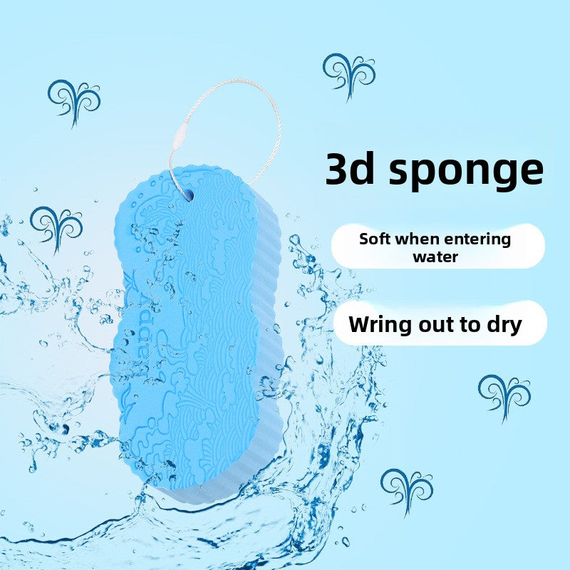 Kids Bath Scrubber for Gentle Shower and Body Cleaning Use Globalswanky 01
