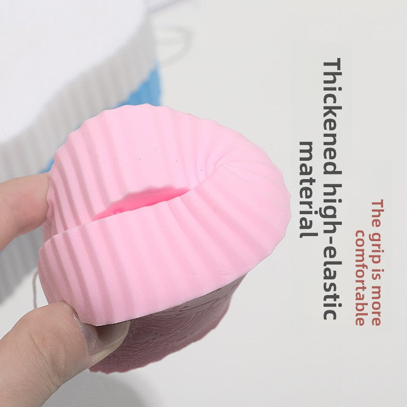 Kids Bath Scrubber for Gentle Shower and Body Cleaning Use Globalswanky 02
