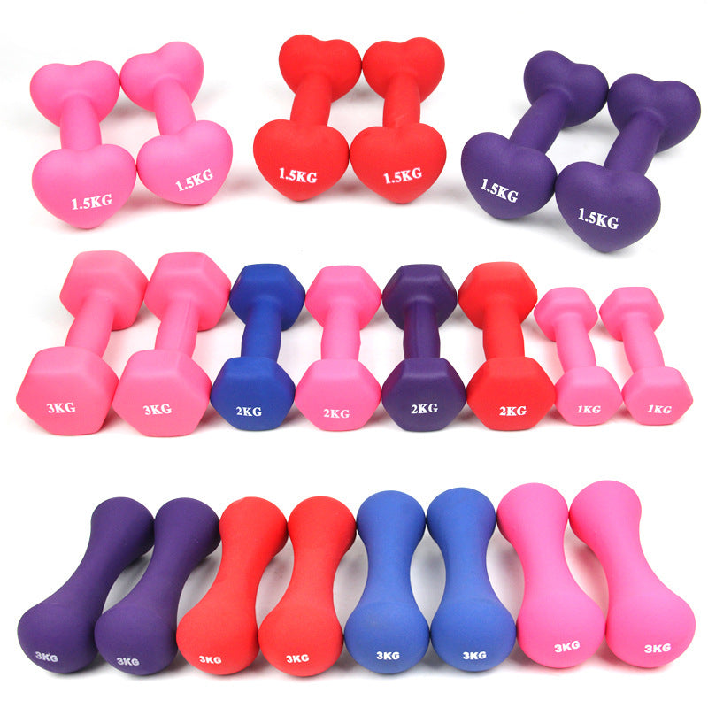 Kids Dip Dumbbell Hand Bell for Home Yoga Aerobics Exercise globalswanky 01