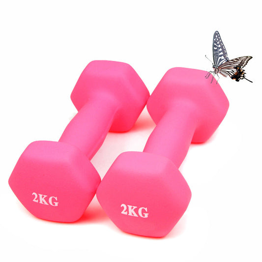 Kids Dip Dumbbell Hand Bell for Home Yoga Aerobics Exercise globalswanky 02