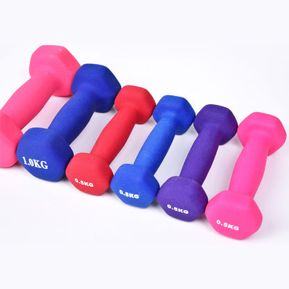 Kids Dip Dumbbell Hand Bell for Home Yoga Aerobics Exercise globalswanky 04