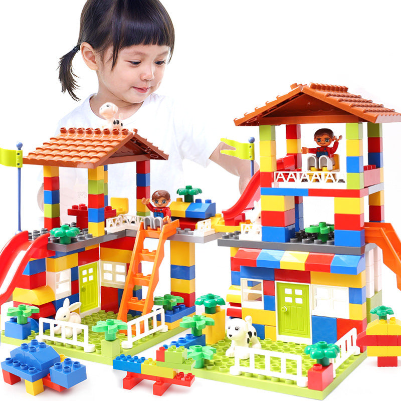 Kids Puzzle Building Blocks Assembly –  3D Construction Toy for Learning & Fun Play Global swanky 2