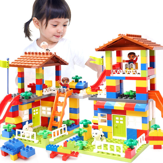 Kids Puzzle Building Blocks Assembly –  3D Construction Toy for Learning & Fun Play Global swanky 2